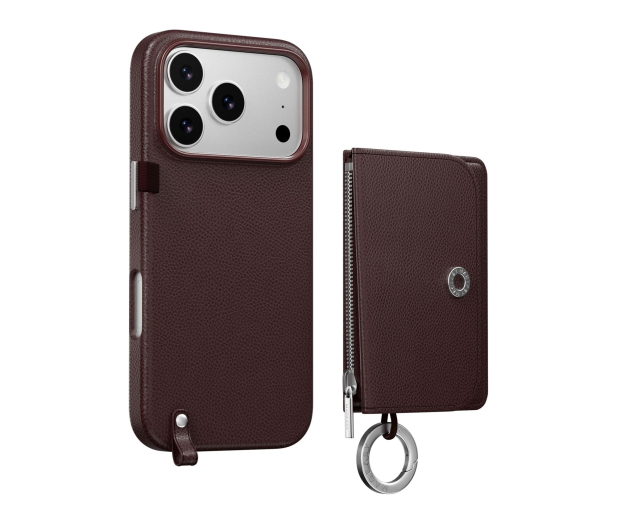 MAGEASY Pouch M do iPhone 17 Pro (Burgundy/Burgundy ) - 1416045 - zdjęcie 5